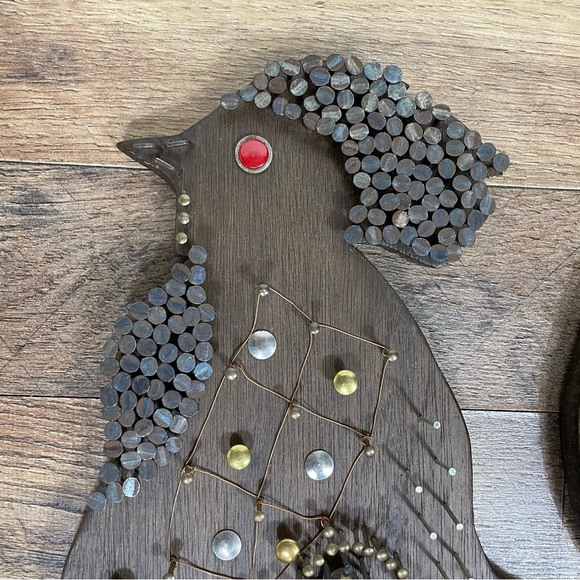 Vintage Rooster Rustic Folk Art Decoration - Picture 9 of 12